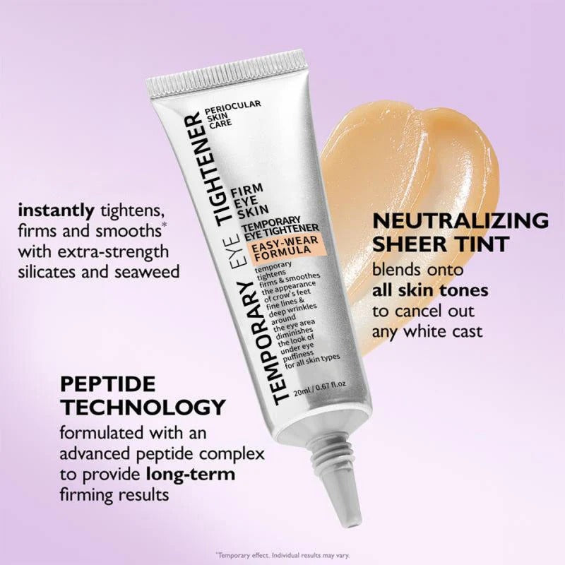 Peter Thomas Roth Instant FirmX Eye Temporary Eye Tightener – Firms, Smooths & Reduces the Look of Puffiness (20 ml, Brush Included)