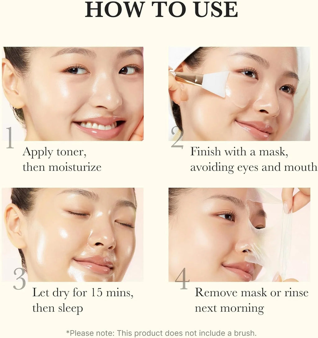 Medicube Kojic Acid Turmeric Night Wrapping Mask – Overnight Brightening & Hydrating Mask with Vitamin C, Retinol & Collagen (75 ml)