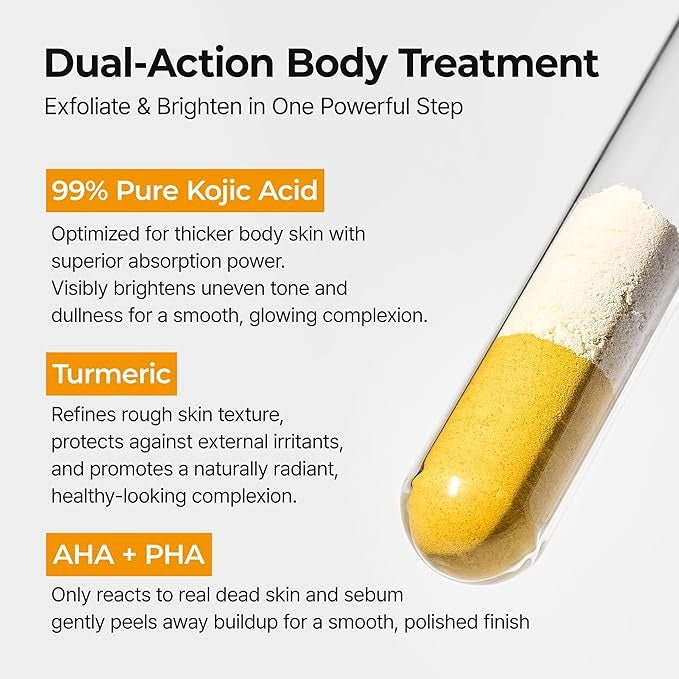 Dr.Melaxin Kojic Acid & Turmeric Body & Foot Peel Spray – 200ml