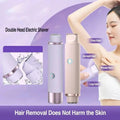 Double Head Electric Shaver – Wet & Dry Use, IPX7 Waterproof, Compact & Portable